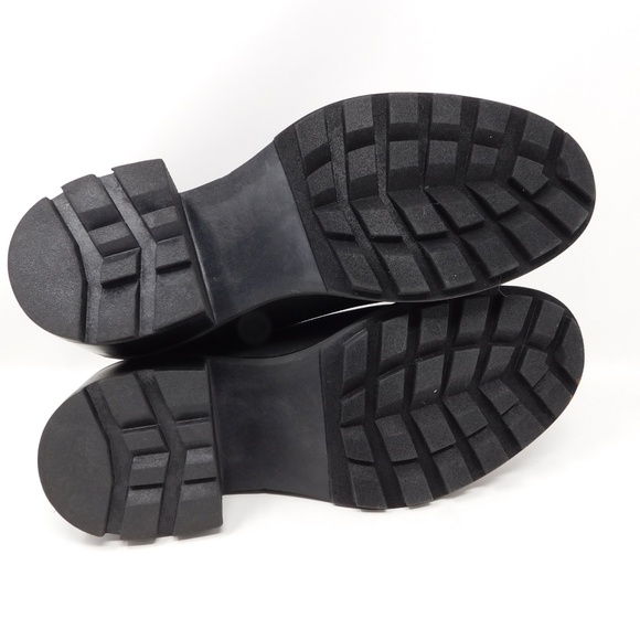 Steve Madden Women's Boots Kiley Bootie Black Platform Leather Lug Soles 10.5 - Picture 12 of 12